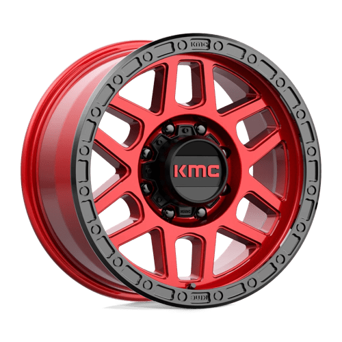 KM544 18X9 8X180 C-RED BLK-LP 18MM