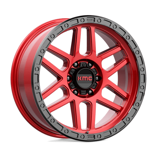 KM544 17X8.5 6X5.5 C-RED BLK-LP 00MM