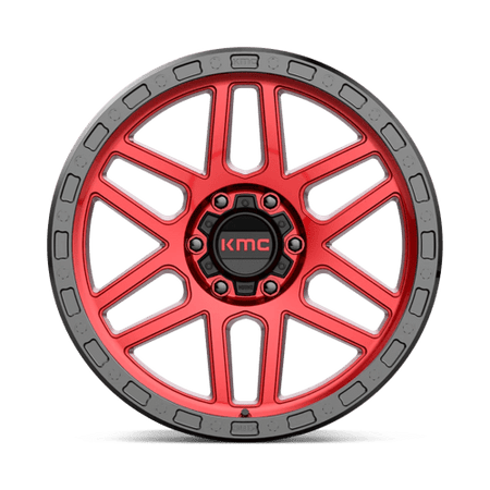 KM544 17X8.5 6X5.5 C-RED BLK-LP 00MM