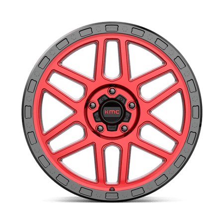 KM544 20X9 5X150 C-RED BLK-LP 25MM