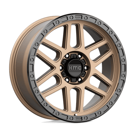 KM544 17X9 6X4.5 M-BRZ BLK LP 18 CB 66.1