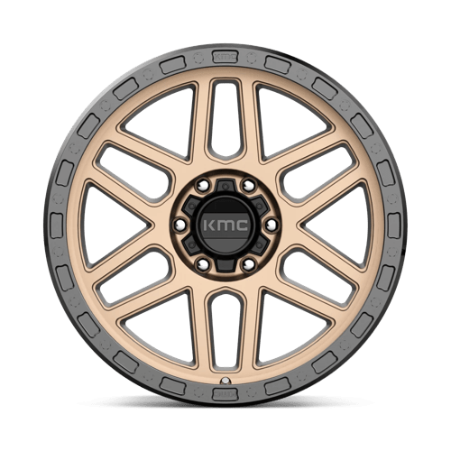 KM544 17X9 6X5.5 M-BRZ BLK LP -12MM