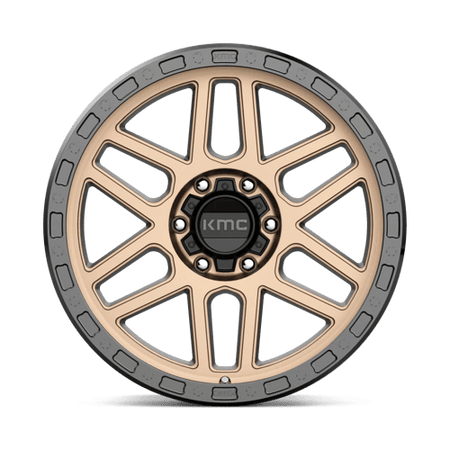 KM544 17X9 6X5.5 M-BRZ BLK LP -12MM