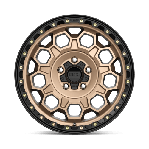 KM545 17X8 5X4.25 M-BRZ BLK LP 38MM