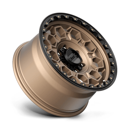 KM545 17X9 6X5.5 M-BRZ BLK LP 00MM