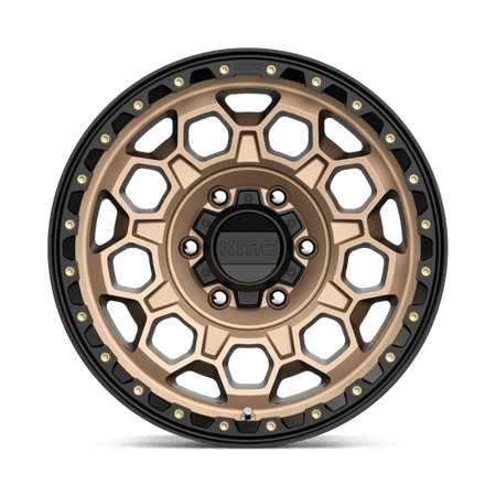 KM545 17X9 6X5.5 M-BRZ BLK LP 00MM