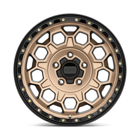 KM545 17X9 5X5.0 M-BRZ BLK LP 18MM