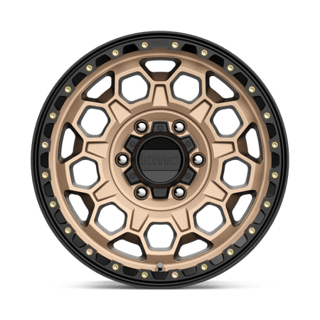 KM545 17X9 6X5.5 M-BRZ BLK LP 18MM