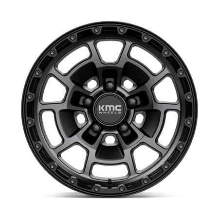 KM718 17X8.5 5X5.0 S-BLK GTCC 00MM