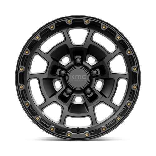 KM718 17X8.5 5X5.0 S-BLK 00MM