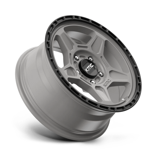 KM721 16X7 5X4.5 S-GRAY BLK LP 15MM