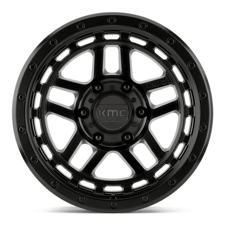 KM540 17X8.5 6X4.5 S-BLK 18MM CB 66.1