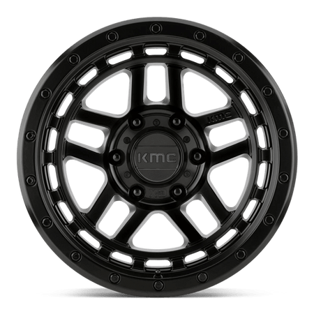 KM540 17X9 5X5.0 S-BLK -12MM