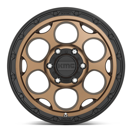 KM541 17X8.5 5X5.0 M-BRZ BLK LP 18MM
