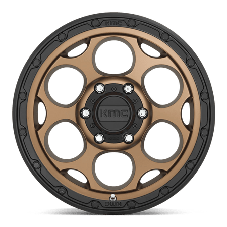 KM541 17X8.5 5X5.0 M-BRZ BLK LP 18MM