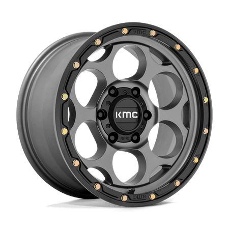 KM541 17X9 6X5.5 S-GRY BLK-LP -12MM