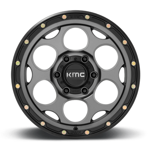 KM541 17X8.5 6X5.5 S-GRY BLK-LP 18MM