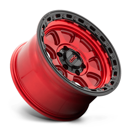 KM548 17X9 5X5.0 C-RED BLK-LP 00MM