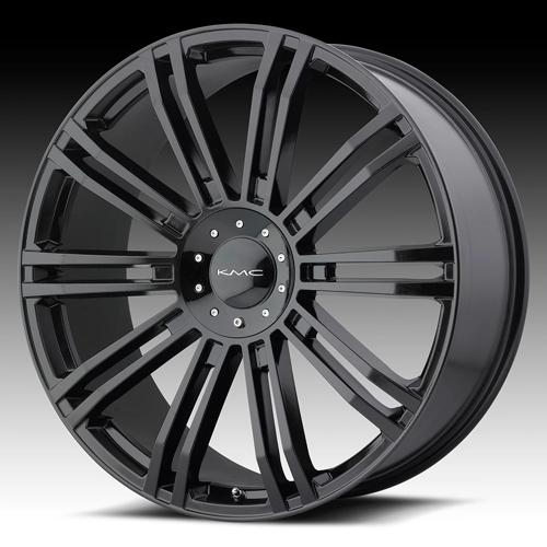 KM677 D2 19X8.5 6X115 G-BLK +45MM