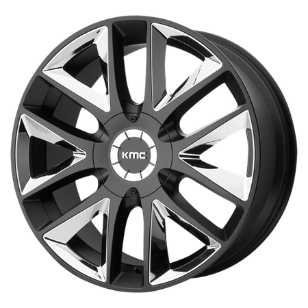 KM710 20X8.5 5X5 S-BLK CHR INS 38M