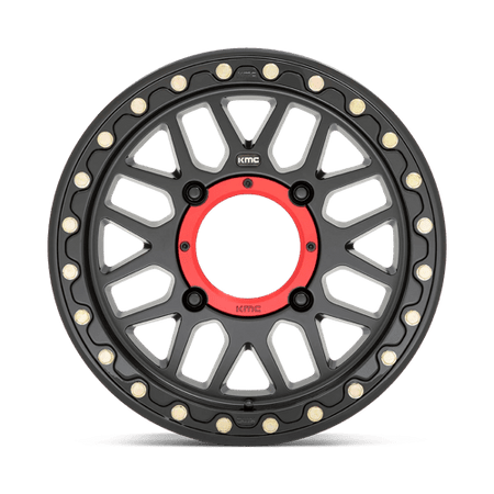 GRENADE UTV BL 15X7 4X110 S-BLK 10MM