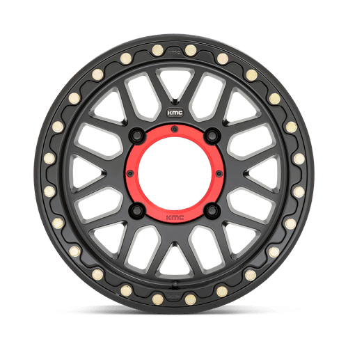 GRENADE UTV BL 15X7 4X156 S-BLK 10MM