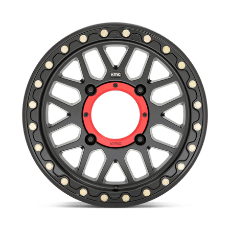 GRENADE UTV BL 15X7 4X156 S-BLK 10MM