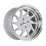 KR7 White/Machined Lip