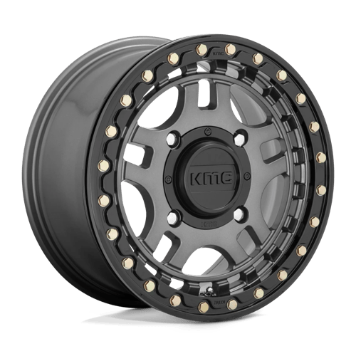 RECON UTV BL 15X7 4X137 G-MTL BLK-RG +38
