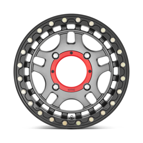 RECON UTV BL 15X7 4X156 G-MTL BLK-RG +38