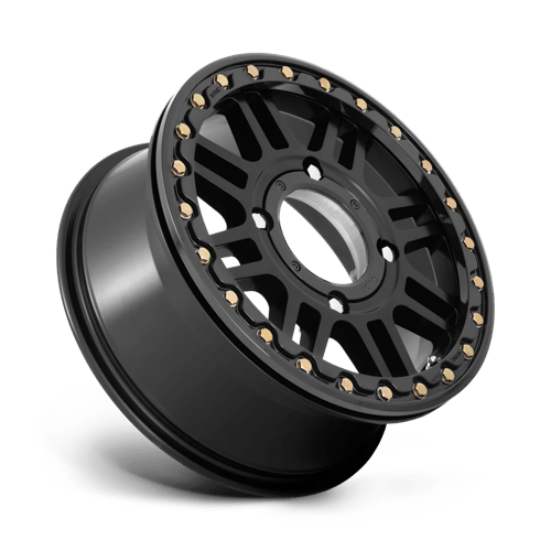 CAGE UTV BL 15X10 4X137 S-BLK BLK-RG +0