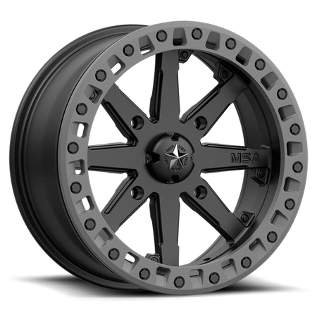 LOK2 UTV BL 14X7 4X137 S-BLK GRY-RG +0
