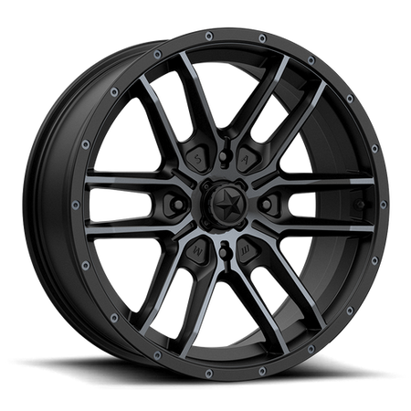FANG UTV 14X7 4X110 S-BLK TTCC 10MM