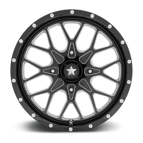 PORTAL UTV 20X7 4X110 86 G-BLK-MILL +0