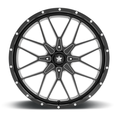 PORTAL UTV 24X7 4X156 115 G-BLK-MILL +0