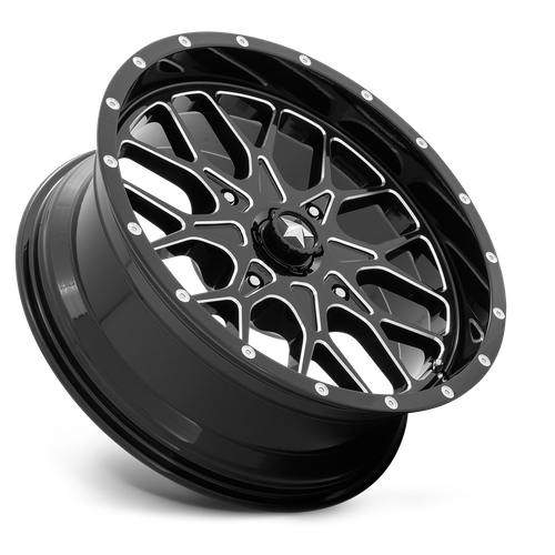 PORTAL UTV 16X7 4X137 96 G-BLK-MILL +10