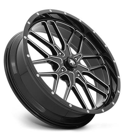 PORTAL UTV 24X7 4X156 115 G-BLK-MILL +0