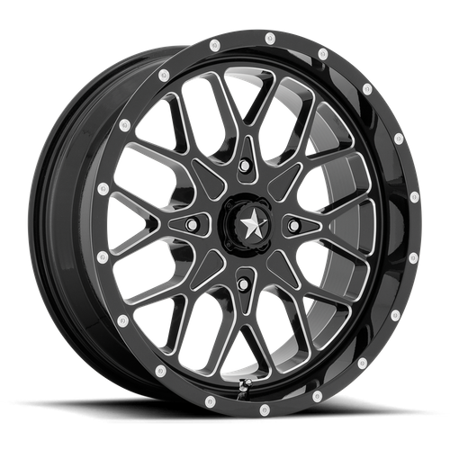 PORTAL UTV 20X7 4X110 86 G-BLK-MILL +0