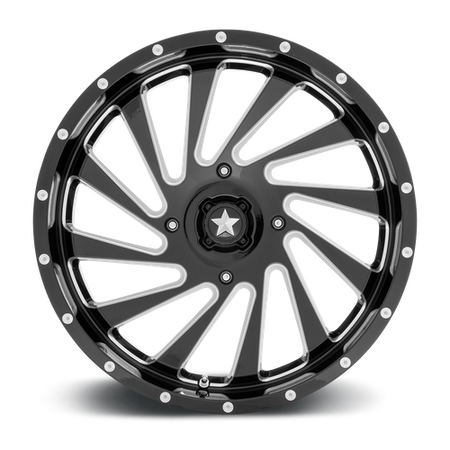 BLADE UTV 20X7 4X137 112 G-BLK-MILL +0