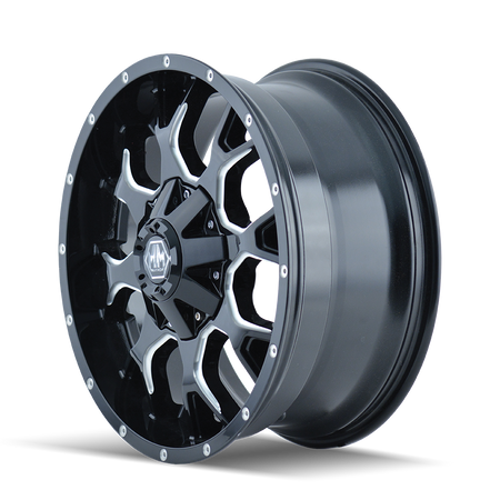 WARRIOR (8015) GLOSS BLACK MILLED