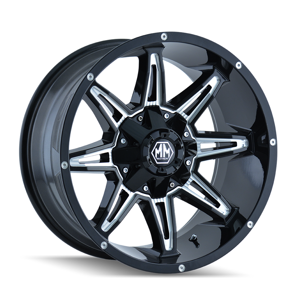 RAMPAGE (8090) GLOSS BLACK MILLED