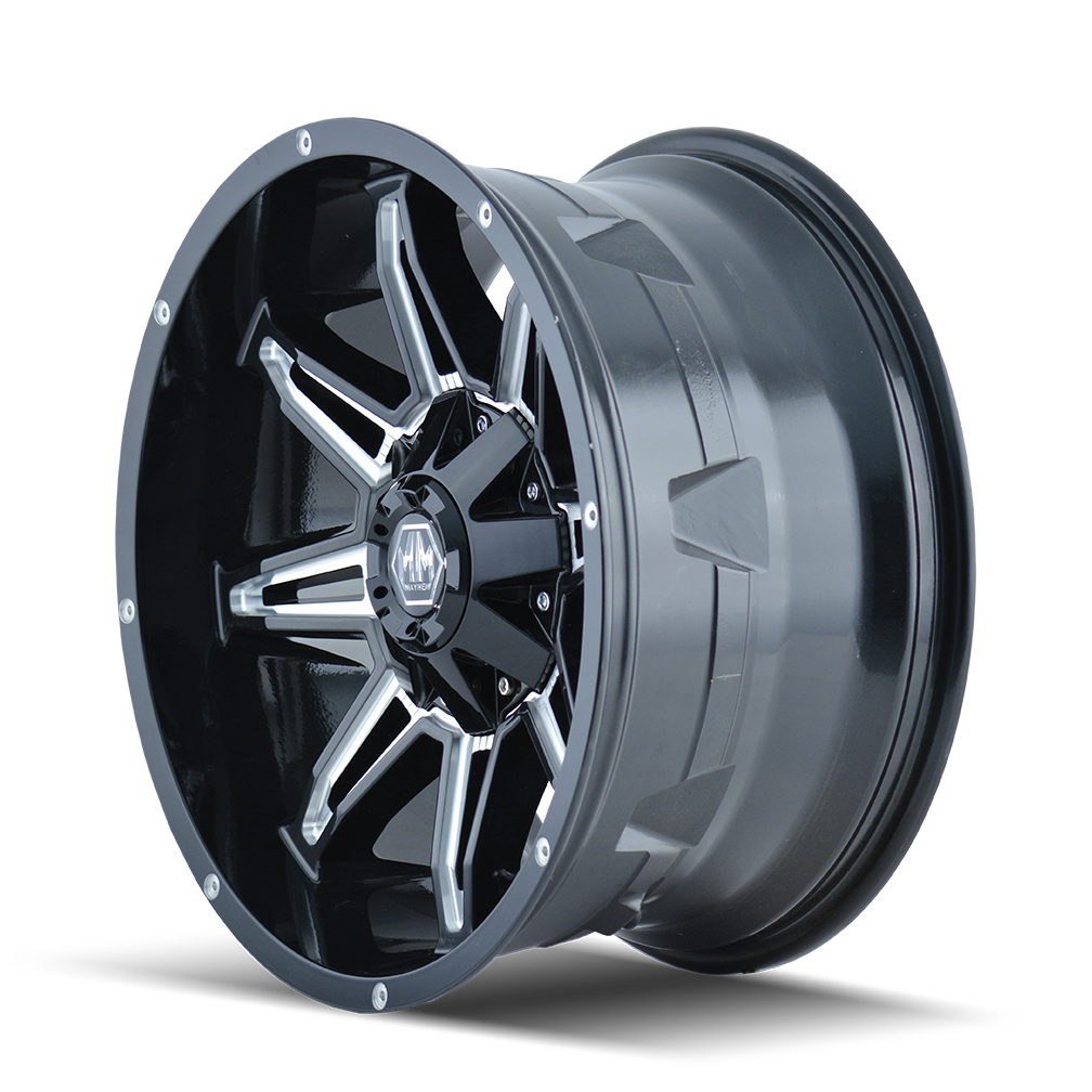 WARRIOR (8015) GLOSS BLACK MILLED
