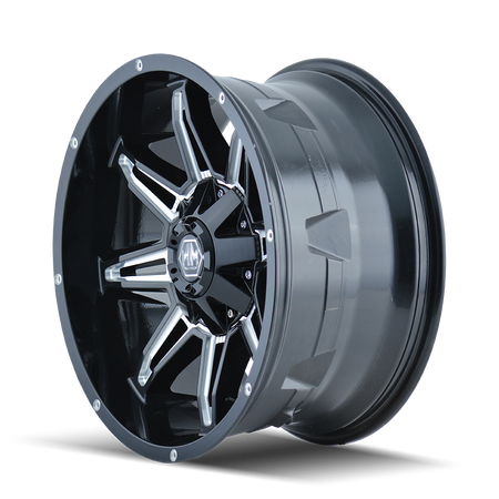 WARRIOR (8015) GLOSS BLACK MILLED