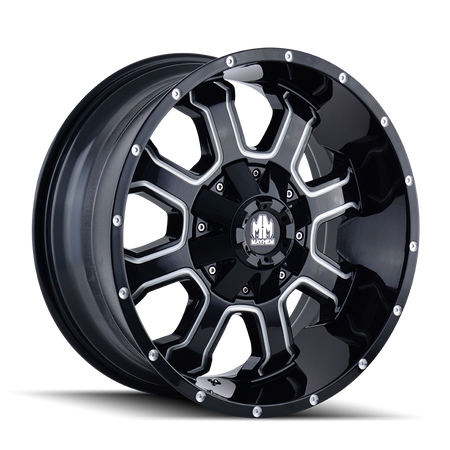 FIERCE (8103) GLOSS BLACK MILLED