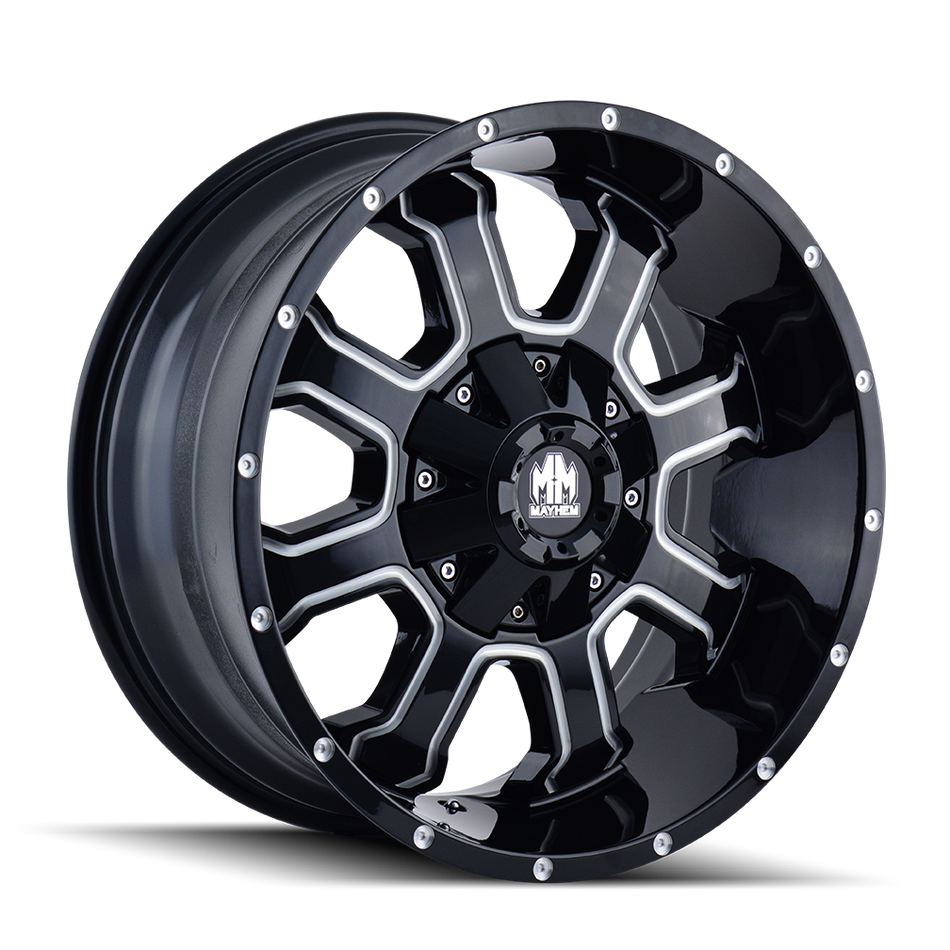 FIERCE (8103) GLOSS BLACK MILLED