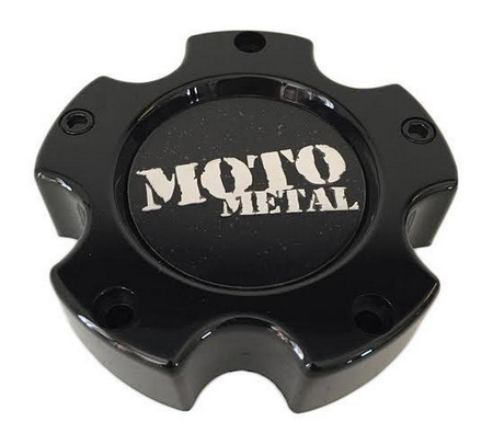 MTO CAP GLOSS BLACK 5 LUG