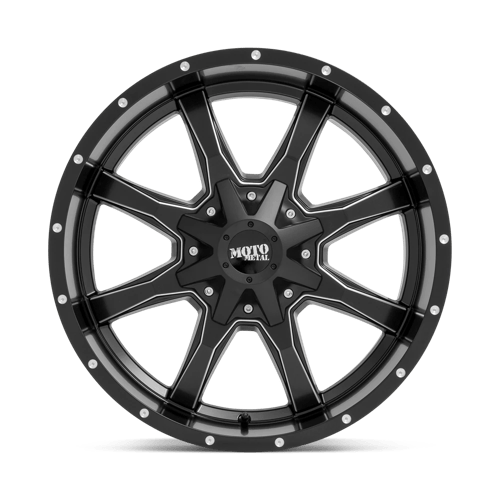 MO970 18X10 6X135/5.5 SG-BLK MILL -24MM