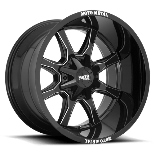 MO970 18X9 6X120/5.5 G-BLK MILL SPK 18MM