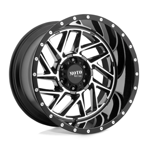 MO985 16X8 6X5.5 G-BLK MACH -6MM