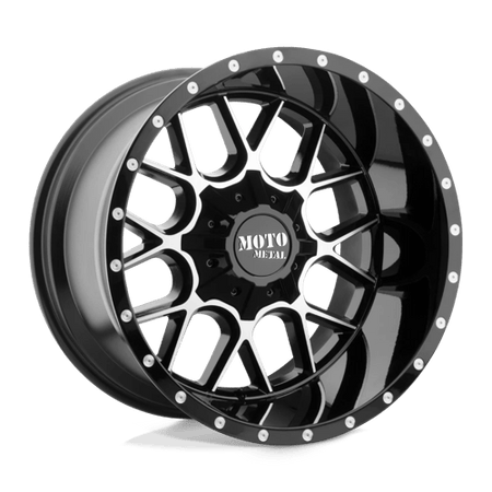 MO986 20X10 6X135/5.5 G-BLK MACH -18MM